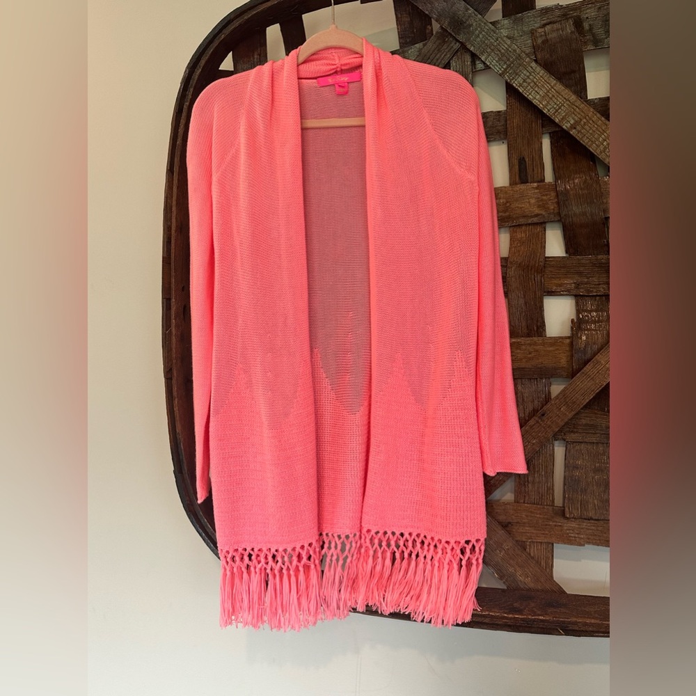 NWOT Tatum cardigan XS in Lilly’s coral